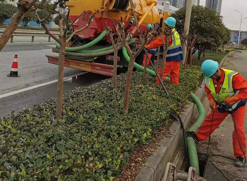 海阳市政管道清淤